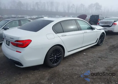 2018 BMW 740E xDrive Iperformance из США, поврежденный, VIN WBA7J2C50JG938178